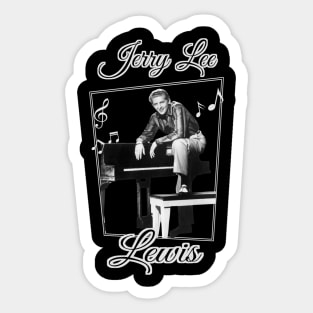 Jerry Lee Legend Lewis Sticker